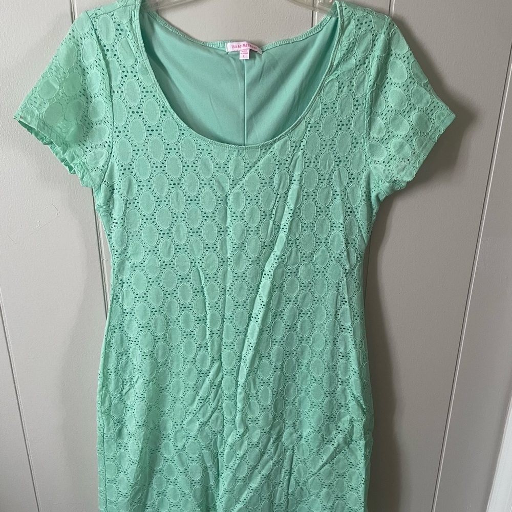 Green Pattern Dress